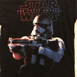 Women’s Size Small, Black Star Wars T-shirt. Unisex.